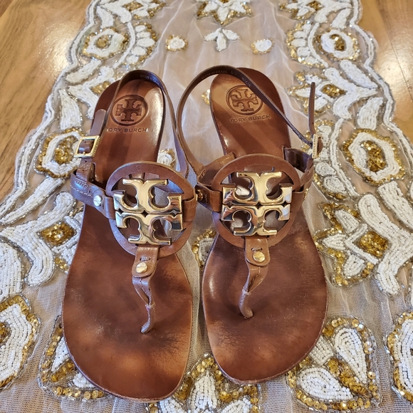 Tory Burch Shoes - Tory Burch | Holly Leather Kitten Slingback Heels